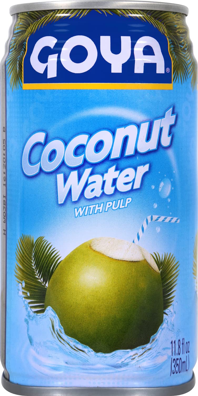 Goya, Coconut Water With Pulp, 11.8 Fl Oz Can