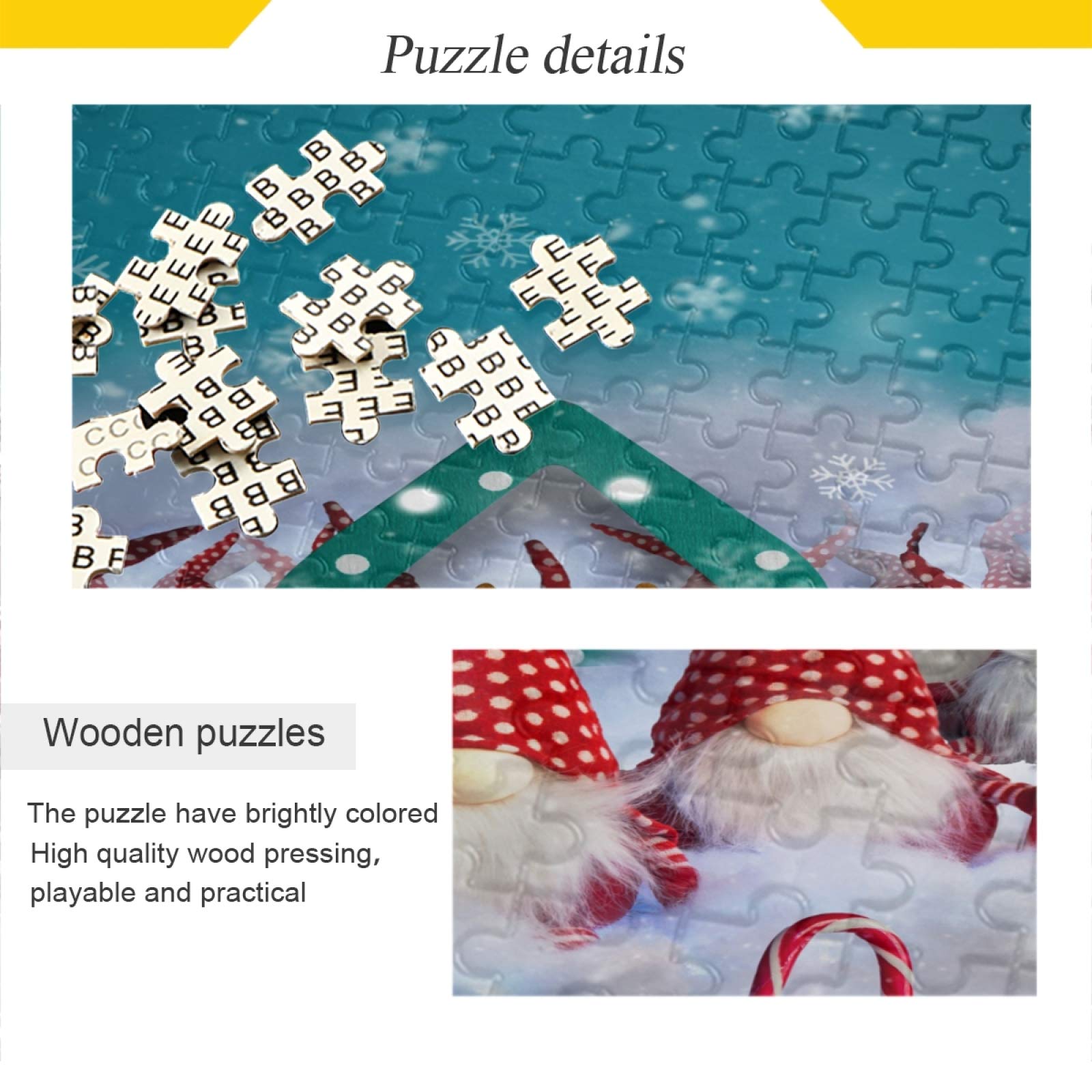 Elfi di Natale 1000 pezzi puzzle per adulti Natale laboratorio