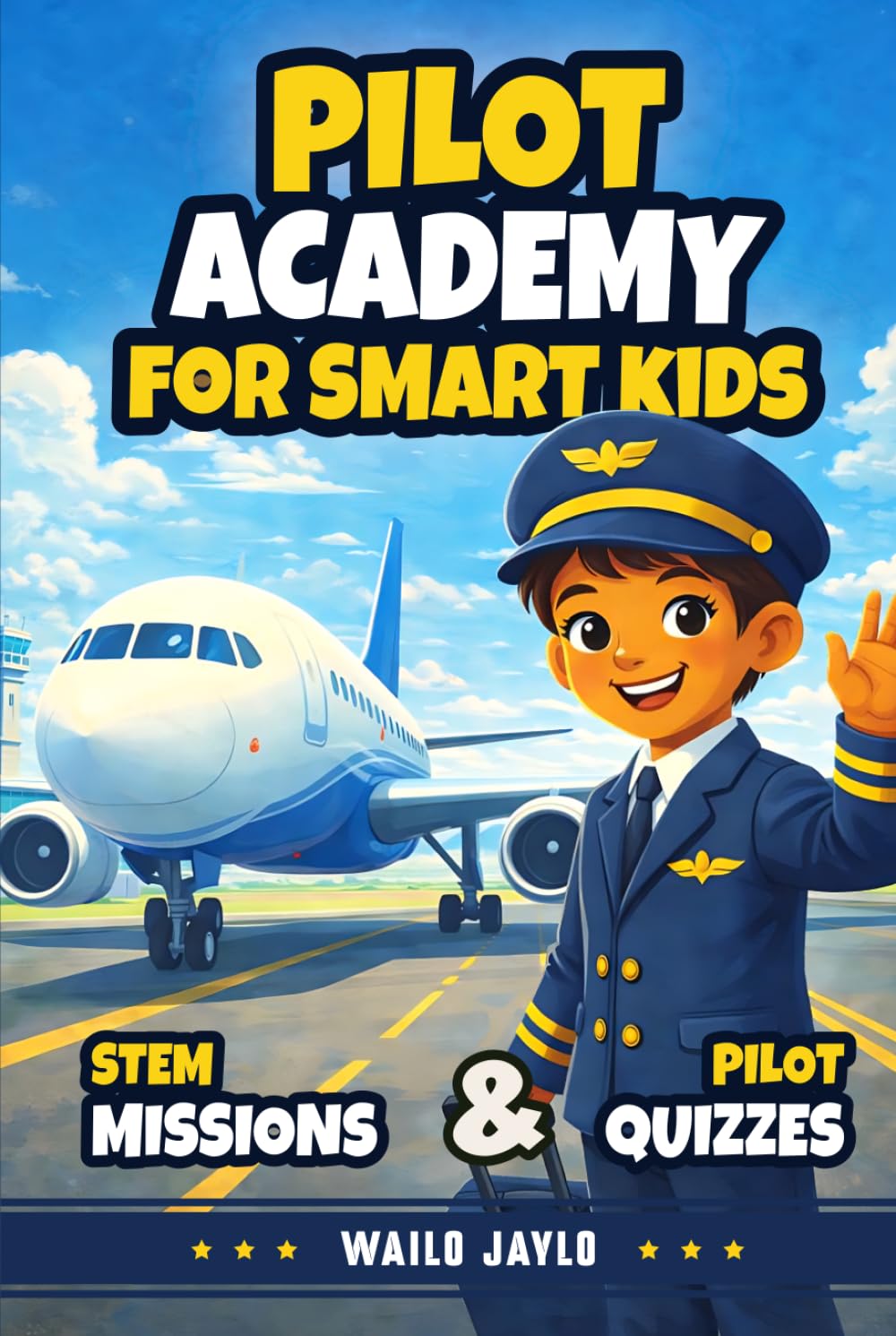 Pilot Academy for Smart Kids: Discover a wonderful story of a kid and a pilot that will explain all the principles of aviation, airplanes, and flights to your curious child (Airplane Books for Kids)