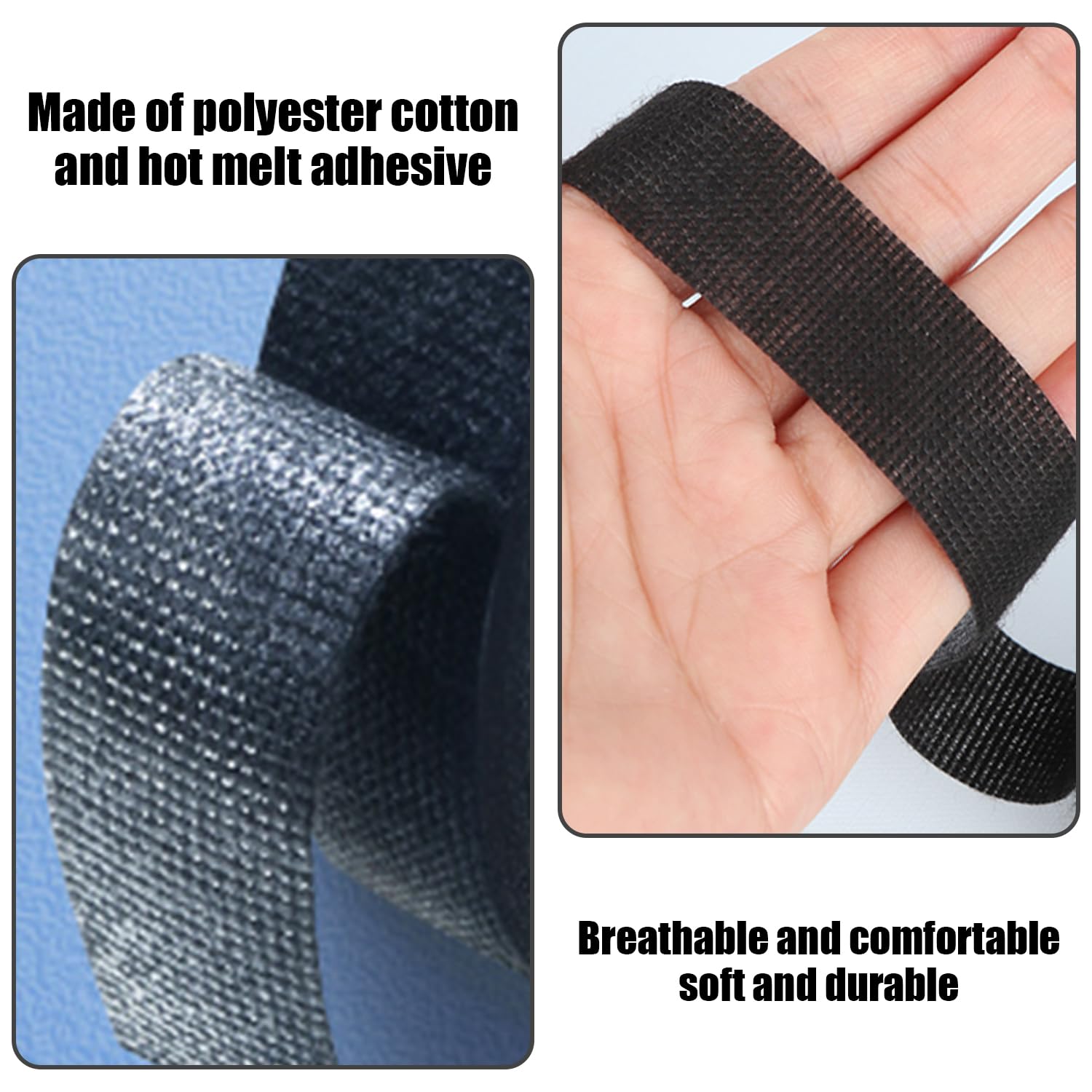 Rollo Cinta Antideslizante Autoadhesiva para Hockey Hielo Raqueta Tenis Resistente Desgaste