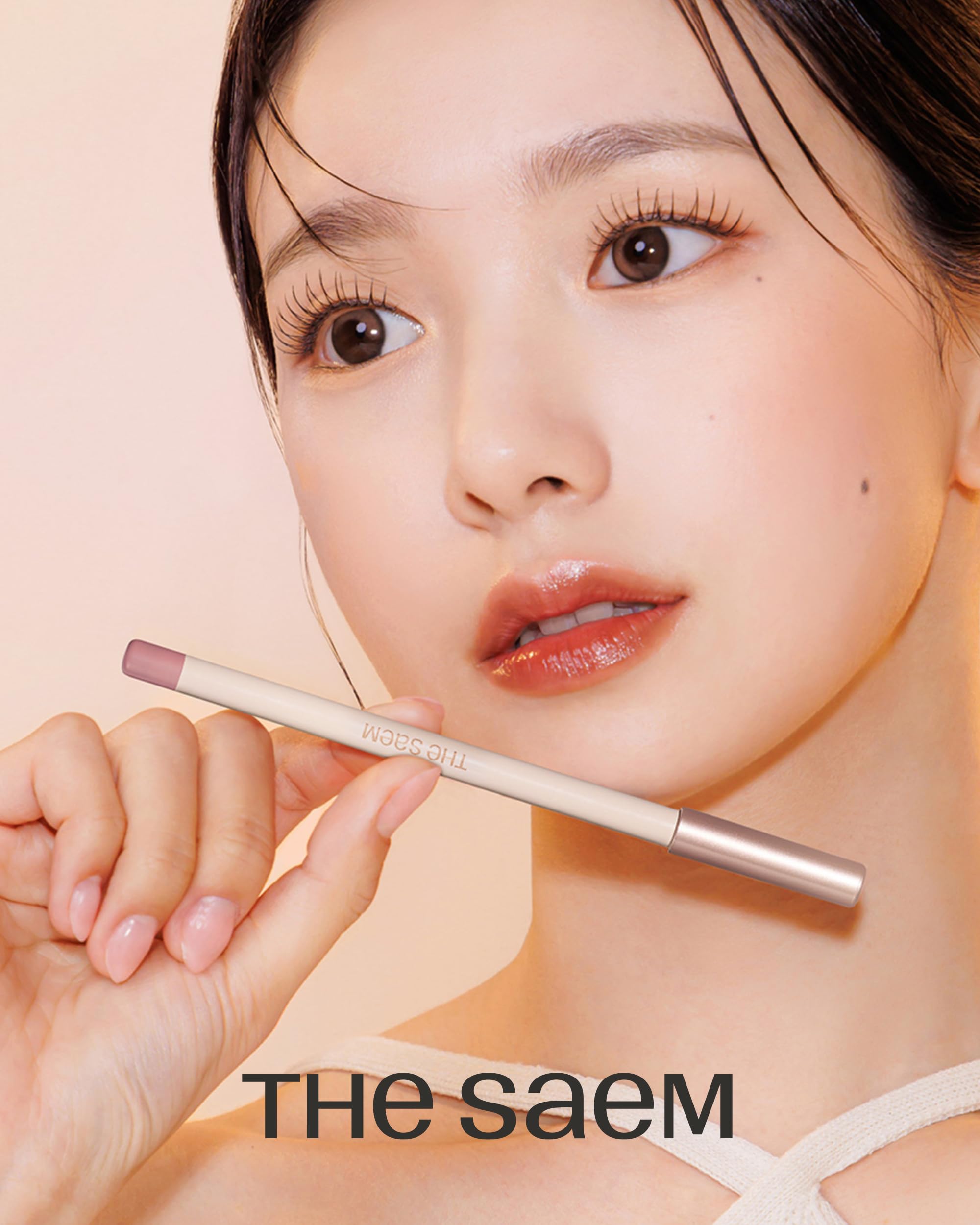 Amazon.com : THESAEM Cover Perfection Lip Pencil - 02 Rosy Rose