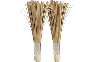 LSZSSJ Natural Bamboo Brush Kitchen Cleaning Brush: Your Ideal Grill, Pan, and Stove Cleaning Companion