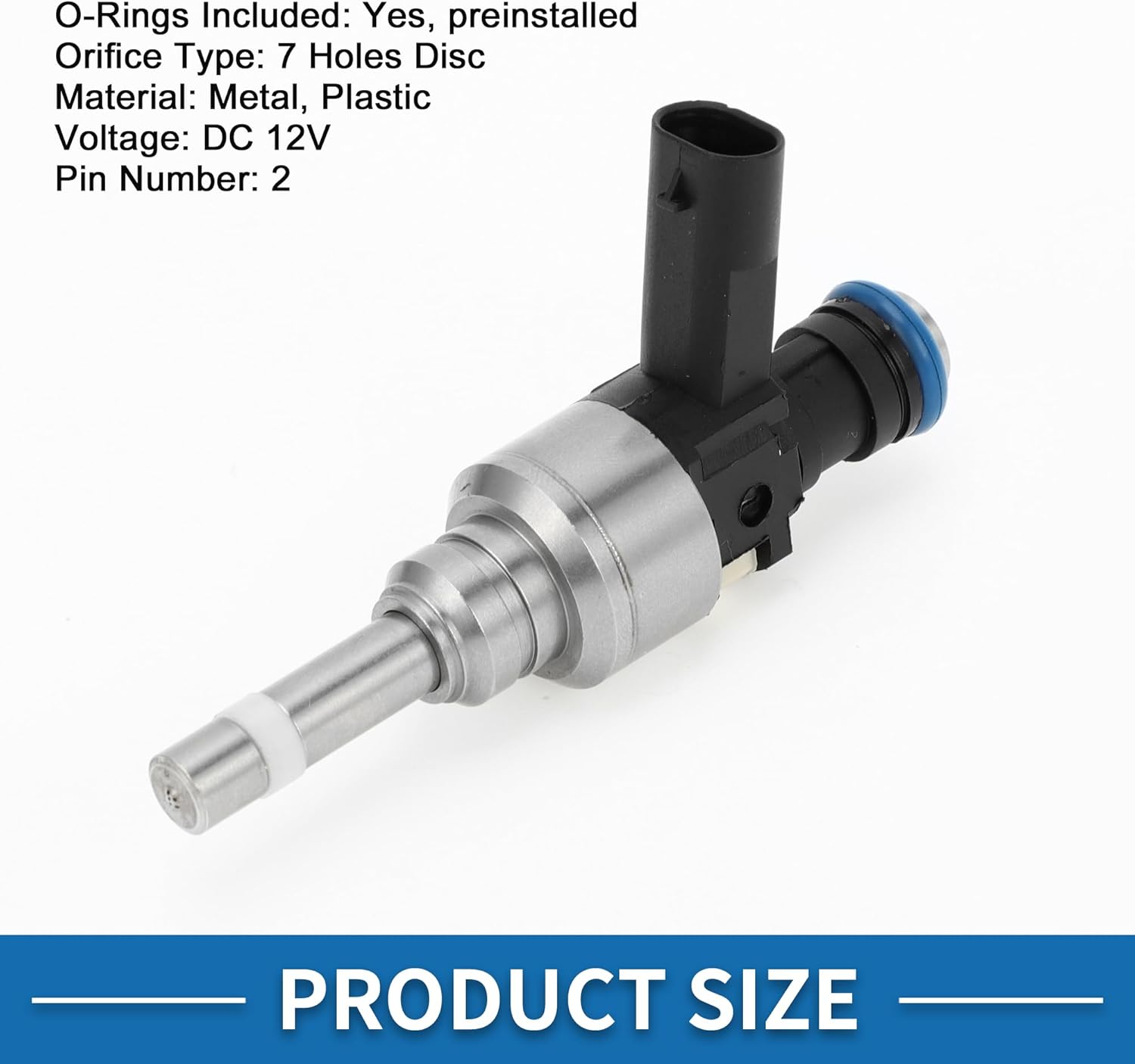 Fuel Injector No.35310-2G720 Fuel Injection Nozzle for Hyundai Santa Fe Sport 2013-2016 2.0T for Hyundai Sonata Limited, SE 2011-2014 Black Set of 4