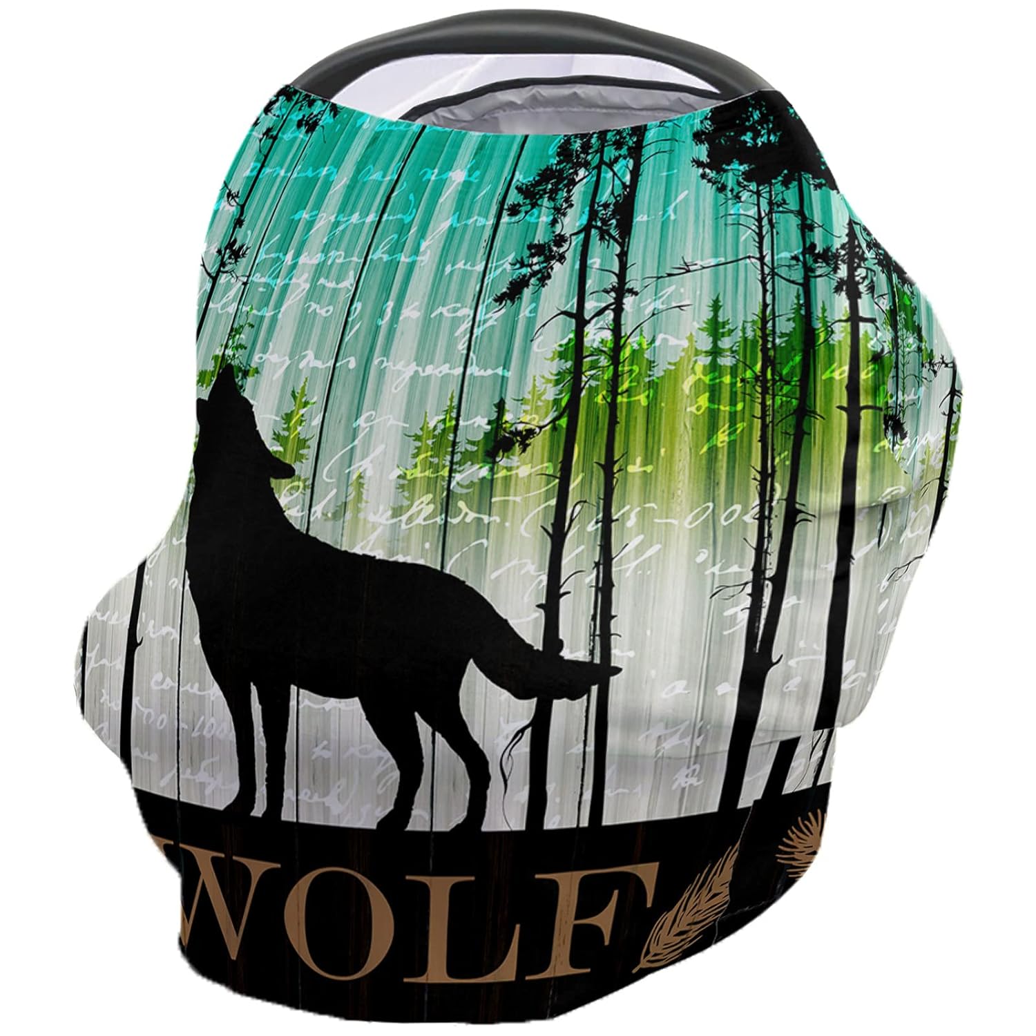 Forest Animals Car Seat Canopies, Infant Car Cover for