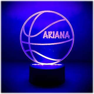 Custom Sports Nightlight, Light Up Sign, Personalized Kids Nightlight, Fun Gift, Neon Name Sign, Baseball, Basketball, Football, Soccer
