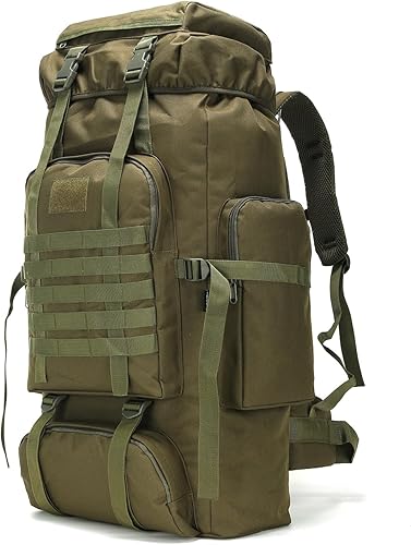 Miniatura 12 de King'sGuard 70L Camping Hiking Backpack for Men Women Large Military Tactical Backpack Molle Rucksack Backpack for Outdoor