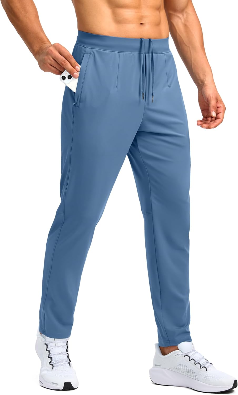 G Gradual 30"/32"/34" Inseam Tall Mens Sweatpants with Zipper Pockets Stretch Golf Workout Pants for Men Casual Athletic