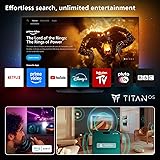 Philips Ambilight 65OLED760 4K OLED Smart TV - 65 Inch Display with P5 AI Perfect Picture Engine, Ultra HD, Titan OS, Dolby Vision and Atmos Sound, Works with Alexa and Google Voice Assistant - 7
