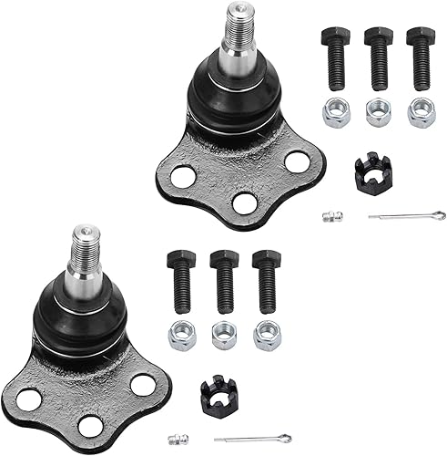 Miniatura 737 de Detroit Axle - Kit de brazos de control delanteros de 8 piezas para Dodge Ram 1500 2006-2008 5-Lug, 2 brazos de control superiores con rótulas, 4