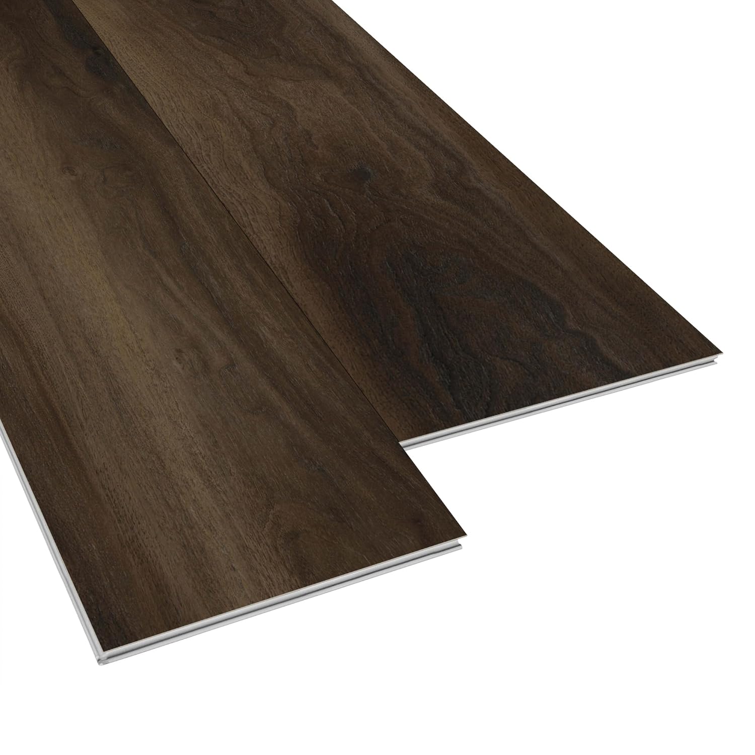 Allure Buckeye Black Walnut Waterproof Luxury Vinyl XL Plank Flooring, 21.45 sq ft., 1 Box, 12mil Wear Layer, Click Lock Install, 9in x 59in Planks