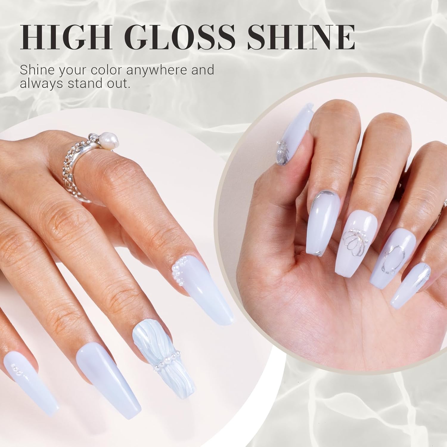 MelodySusie 2 in 1 Gel X Lamp with Jeweliver Gel Nail Polish