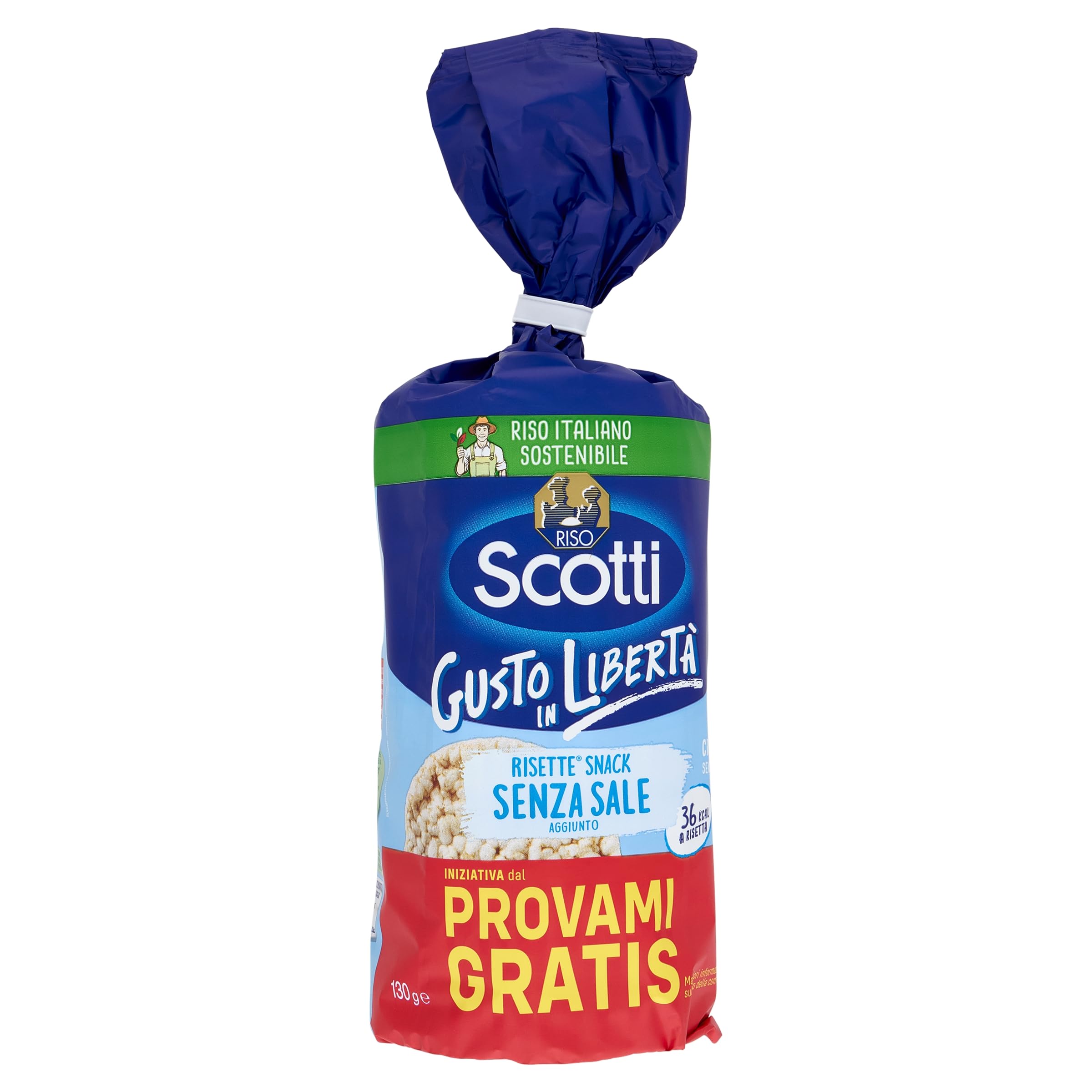 Riso Scotti Tortitas Arroz Sin Sal Eco 130g