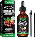Batana Oil - 100%!P(MISSING)ure & Natural from Honduras for Hair Growth, Eliminates Split Ends, Enhances Radiance & Nourishment for All Hair Types, 2.02 fl oz