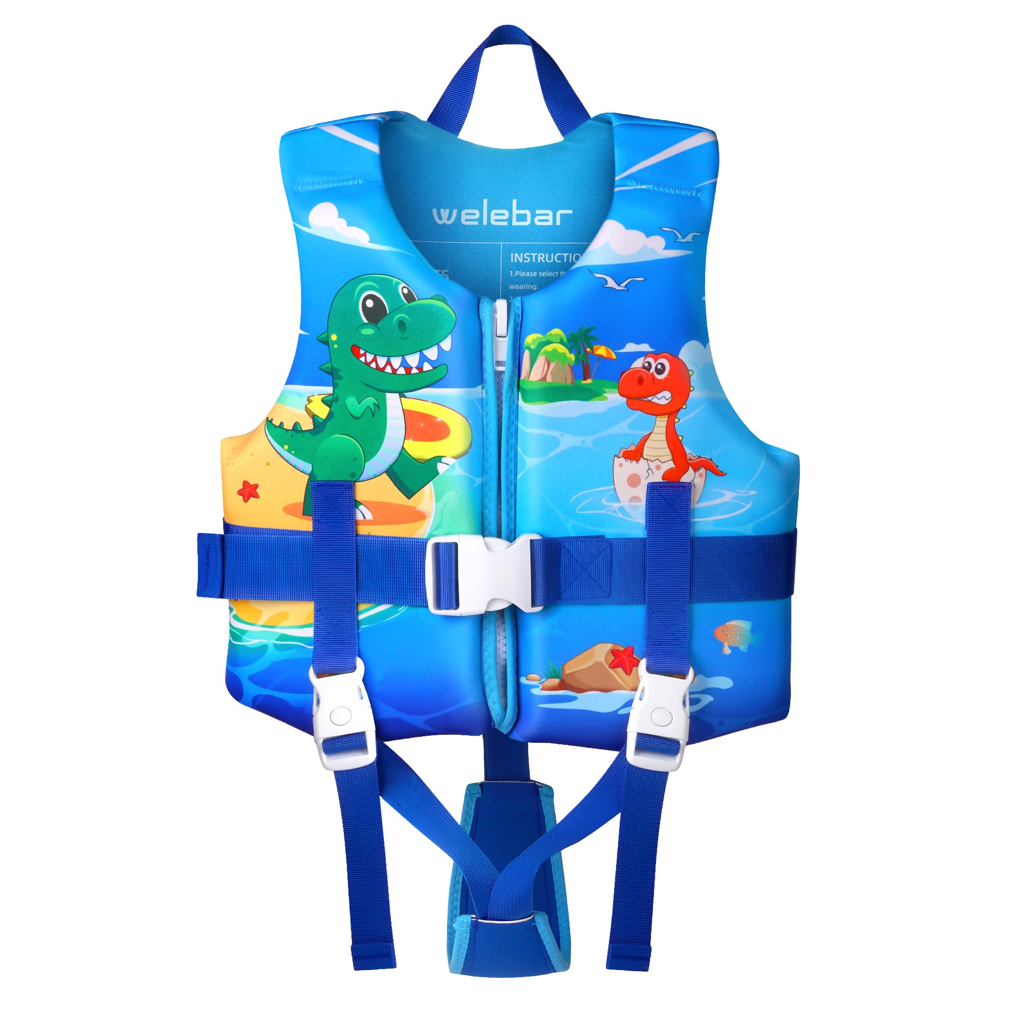Amazon.com : Welebar Toddler Swim Vest, Floaties with Adjustable 