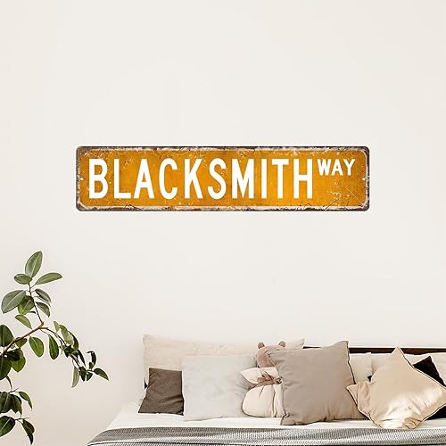 Miniatura 3 de UTF4C Calcomanías de herrero para sala de estar, decoración del hogar, calcomanías de pared de herrero, vinilo extraíble, mural para maleta,