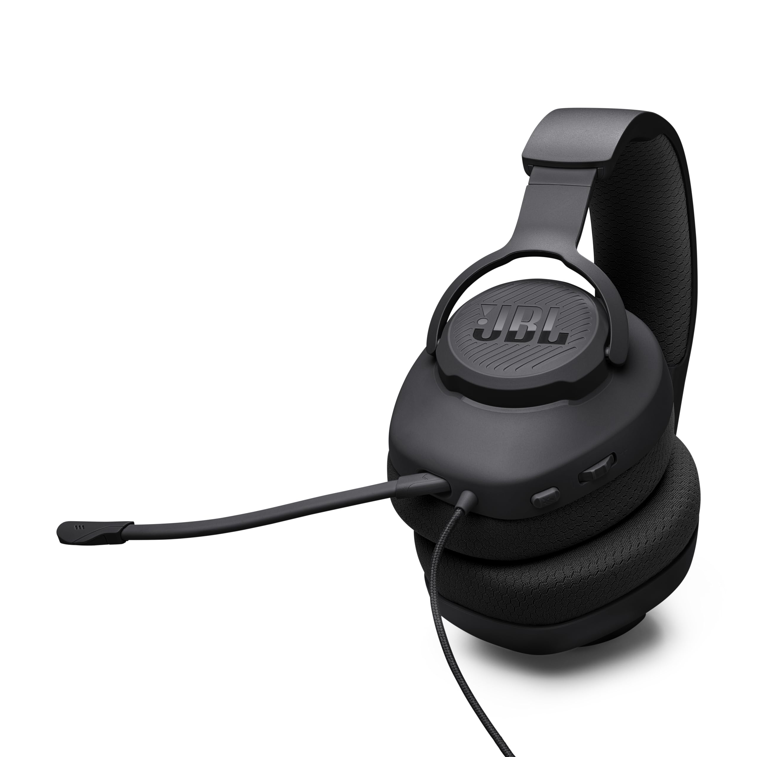 JBL Quantum 100M2 – kabelgebundenes Over-Ear-Gaming-Headset mit omnidirektionalem, abnehmbarem Mikrofon mit Stummschaltungsoption und… – Ansicht 11