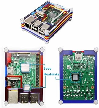 Smraza Case Kit for Raspberry Pi (Rainbow)