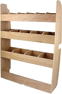 Monster Racking Meuble de Rangement en MDF 136 x 102 x 30 cm pour Véhicule SWB, Etagères de Rangement pour Fourgon et Véhicules Utilitaires