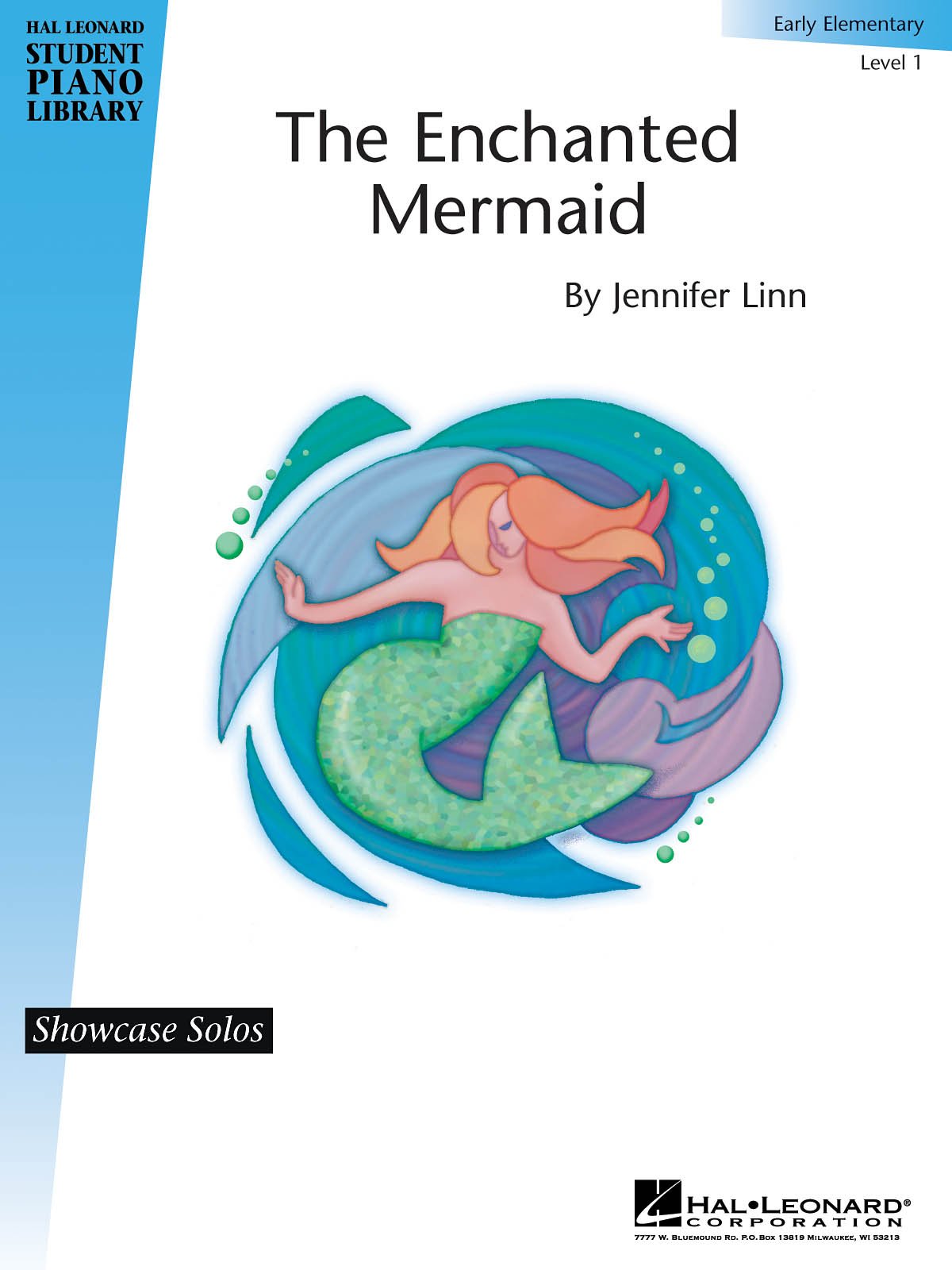 Hal Leonard The Enchanted Mermaid Piano Library Series by Jennifer Linn (Level Early Elem)