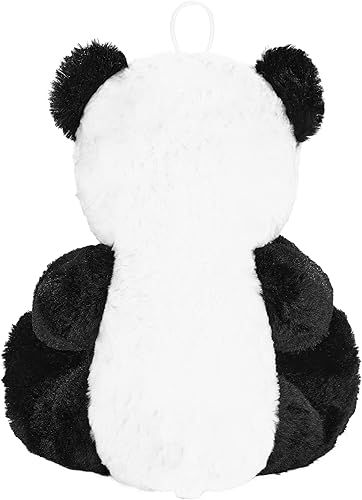 Miniatura 4 de BRUBAKER Oso de peluche panda con corazón rojo - I Love You - 10 pulgadas - Oso de peluche para novia o novio - Juguete suave de peluche negro y