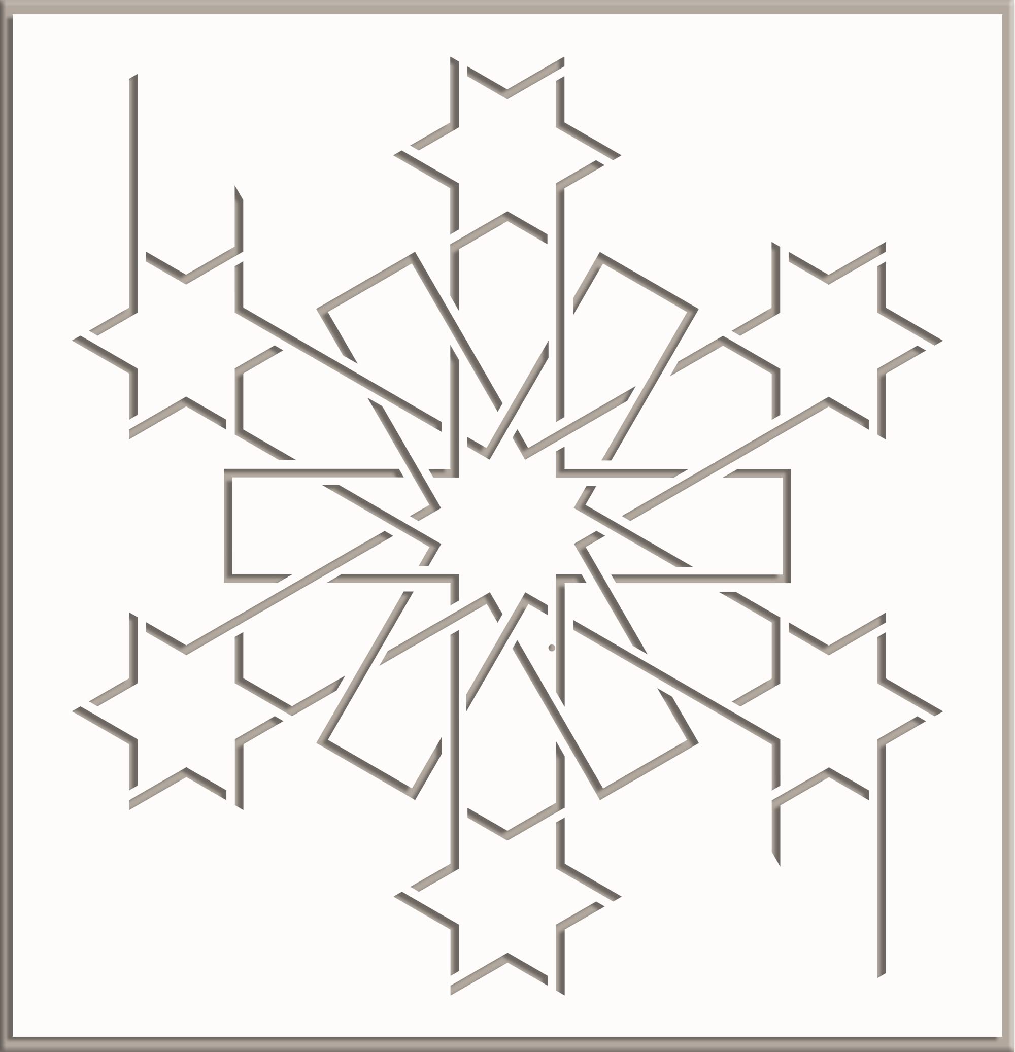 ED Laser Studio Islamic Moroccan Stencil Trellis Pattern Large Walls Stencils Painting Furniture Canvas Fabric Wood Patio Floor Home Decor Garden Concrete Crafts Cake Art - Reusable Template TE528