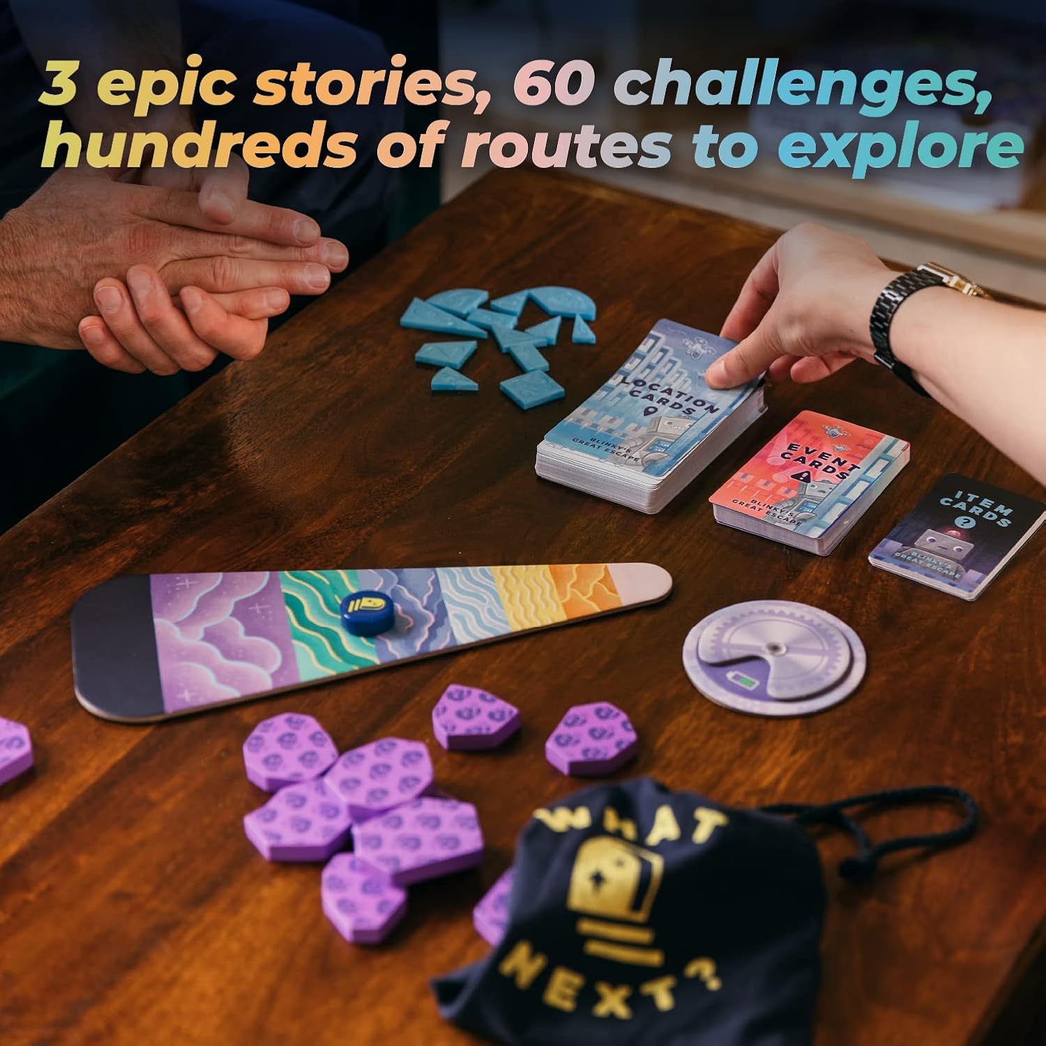 What Next: Cooperative Adventure Board Game, Multicolor - Image 4