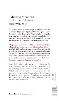 La intriga del funeral inconveniente (Biblioteca Breve)