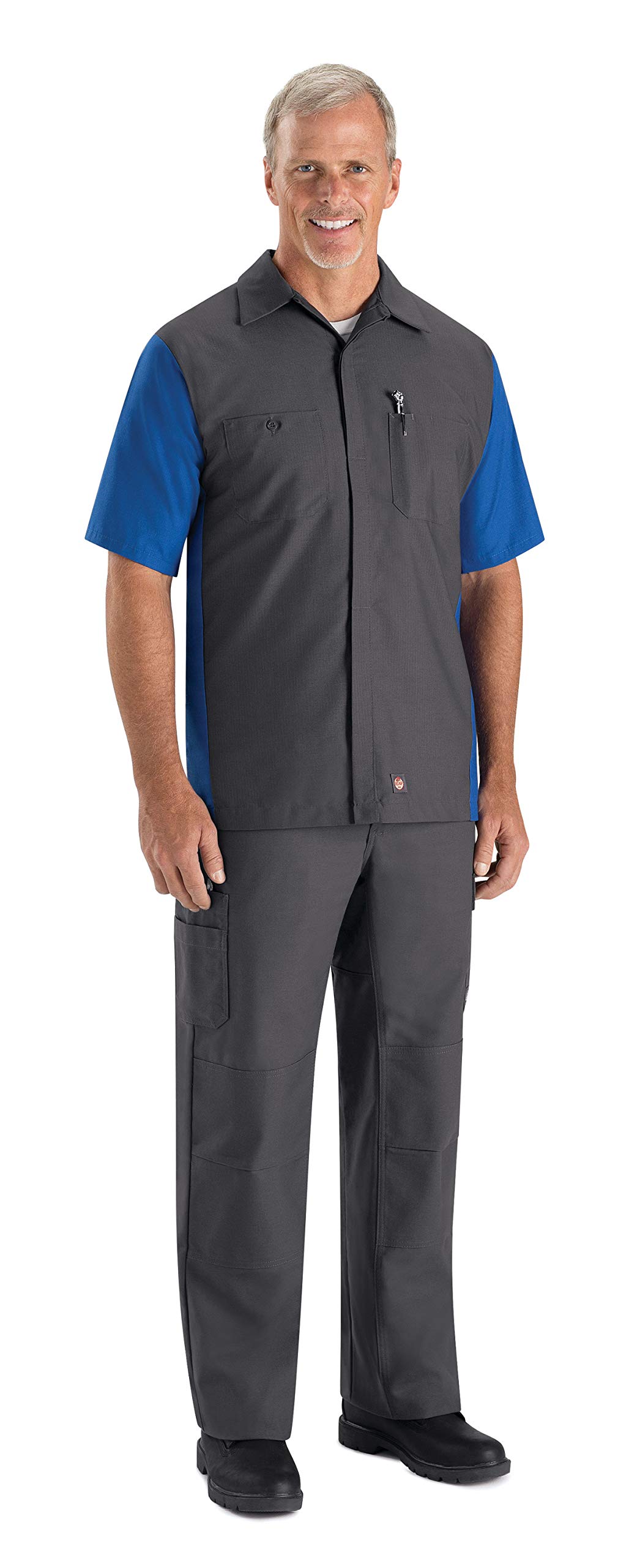 Red Kap Men's Double Knee No-Scratch Shop Pants