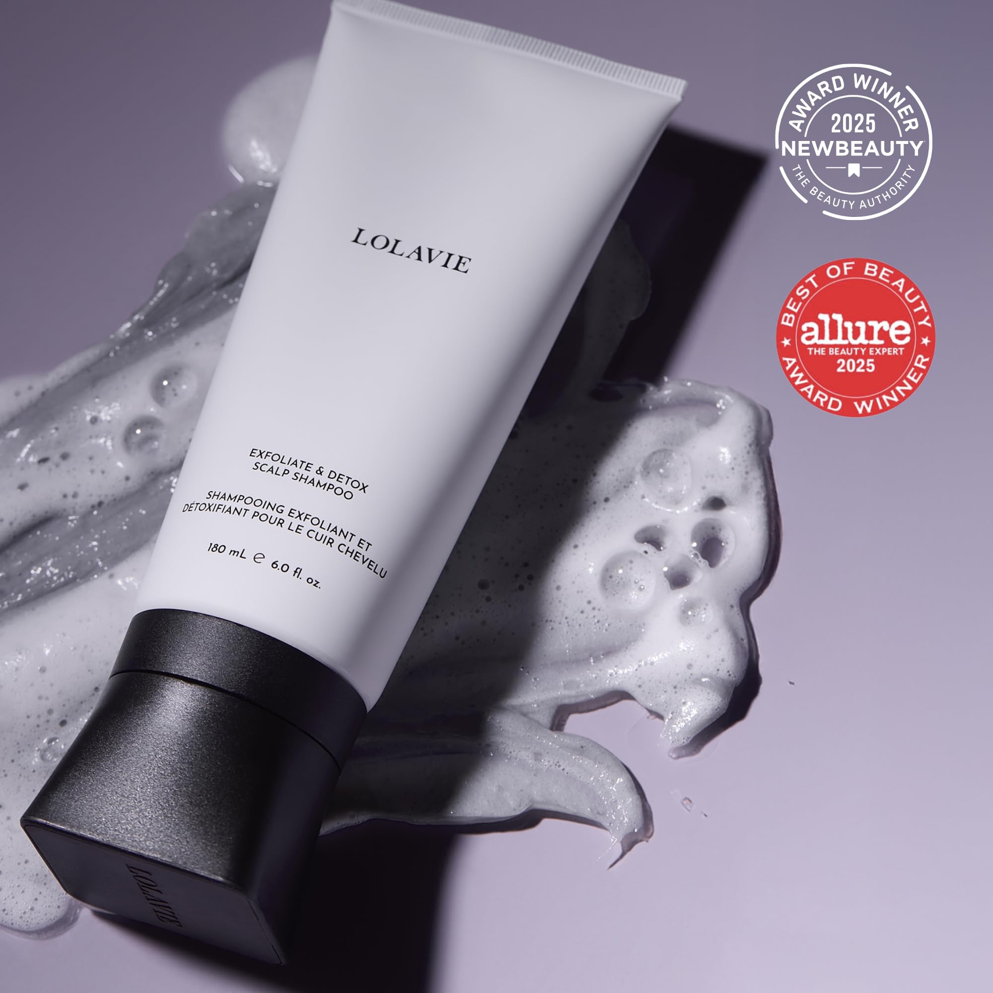 LolaVie Exfoliate & Detox Scalp Shampoo, 6 oz