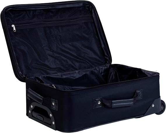 Rockland Fashionable Softside Luggage Set