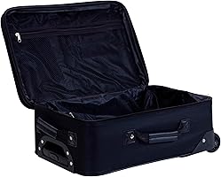 Amazon.com | Rockland Fashion Softside Upright Luggage Set