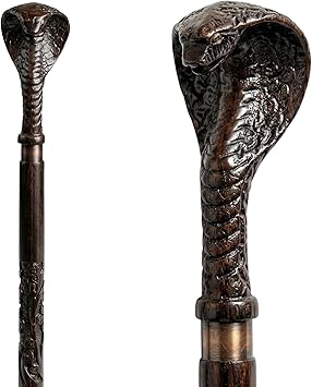 Handmade Wooden Walking Cane Ergonomic Comfort Grip, Stylish Design Durable Walking Stick for Men & Women Support Cane for Seniors & Elderly