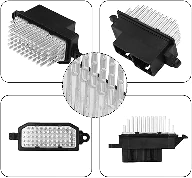 SANTUO Car Heater Motor Fan Blower Resistor AV1119E624AA 277A14BU0A for Nissan Qashqai J11 2014-2020 Blower Motor Resistor Control Module 1752060