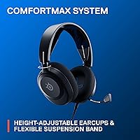Vista 7 de SteelSeries New Arctis Nova 1P Multi-System Gaming wired Headset Hi-Fi Drivers 360 Spatial Audio Comfort Design Durable
