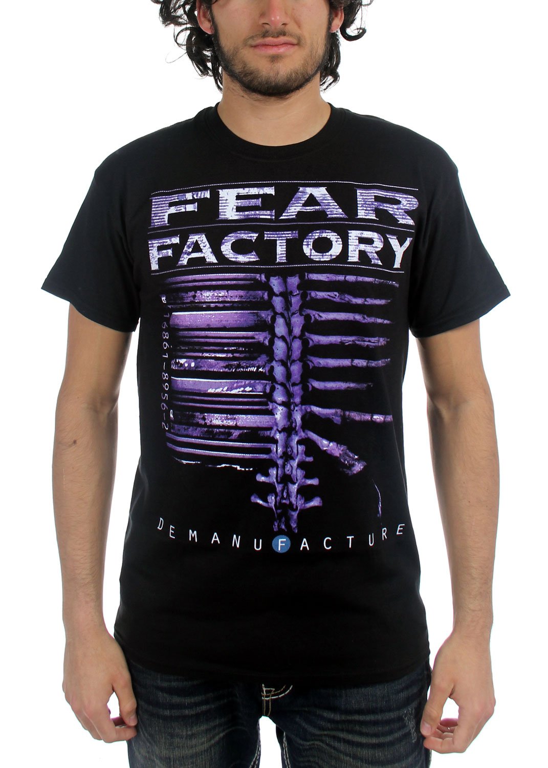 Fear Factory - Mens Demanufacture T-Shirt in Black, Small, Black