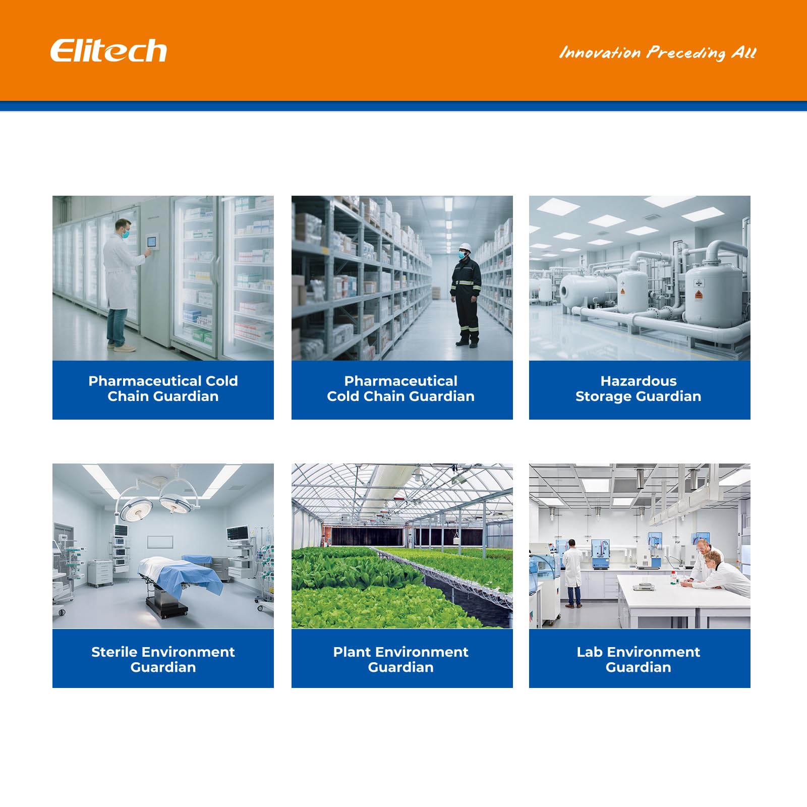Elitech Termómetro higrómetro digital con doble sonda externa, 2 x 2 m, grabadora Bluetooth 30.000 puntos, gran pantalla para almacén, invernadero, laboratorio, DR-230-THDE