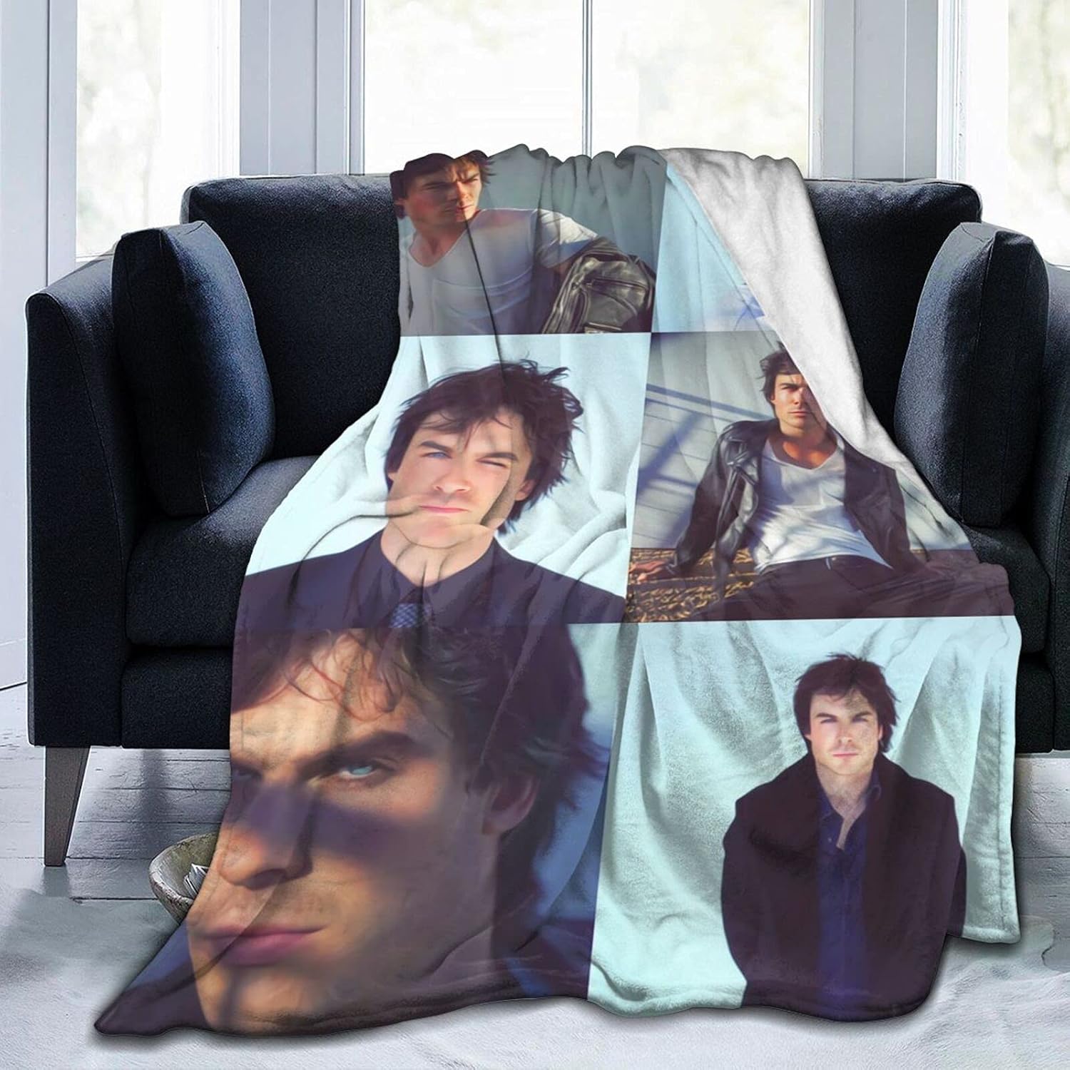 DamonSalvatore Blanket Fashion Super Soft Four Seasons