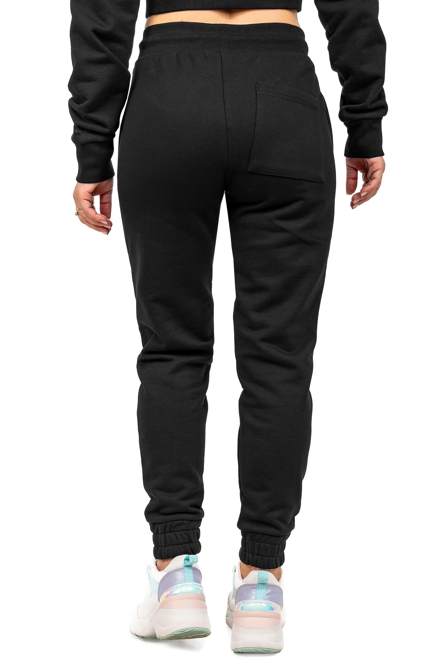 Reichstadt Pantaloni Jogger Donna Vita Alta Slim Fit