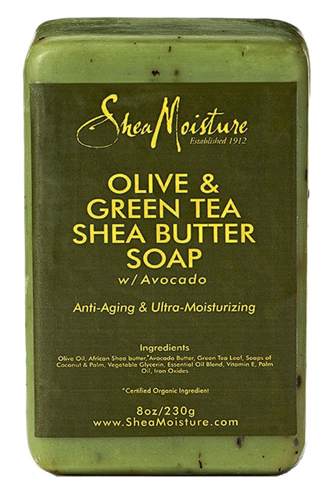 Shea Mst Btr Soap Olve&Gr Size 8z Shea Olive & Green Tea Butter Soap 8z