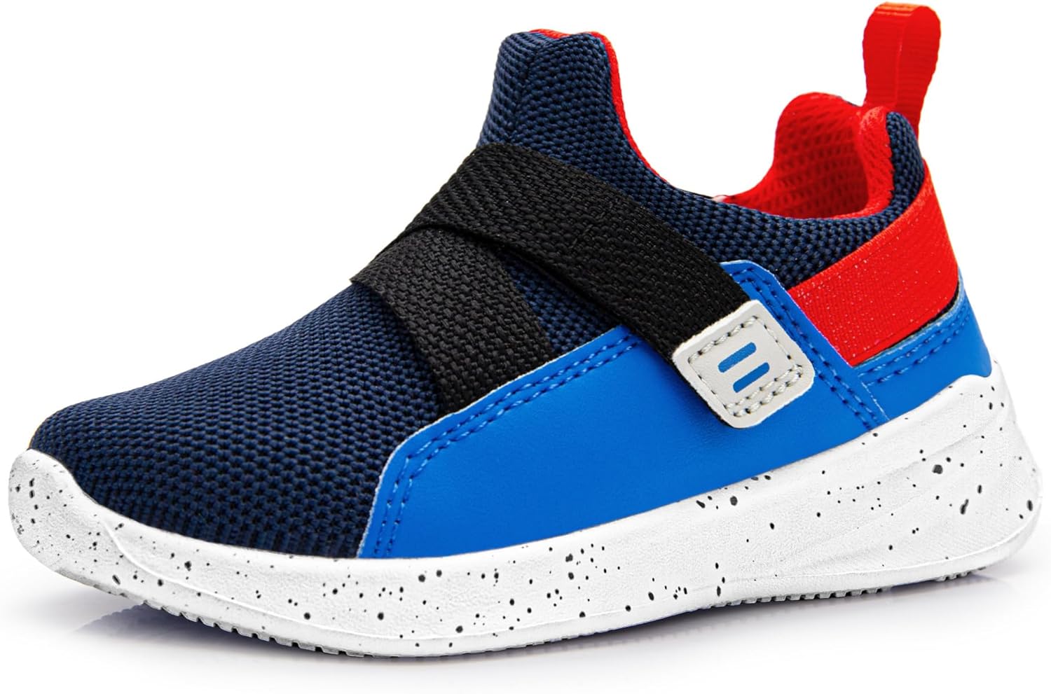 SKYWHEEL Toddler Tennis Shoes Boys Girls Barefoot Slip On Shoes Kids Lightweight Breathable Sports Sneakers for Walking Running