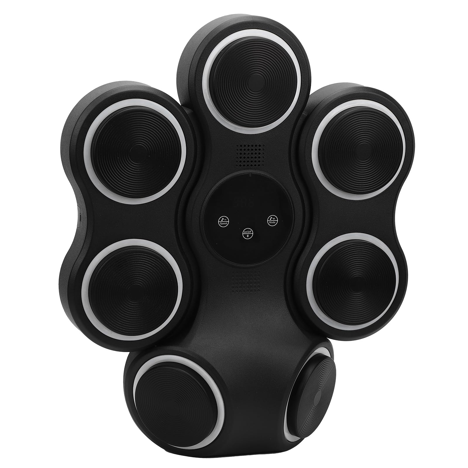 Dpofirs Bersaglio da Parete Professionale per Macchina da Boxe Musicale Intelligente, Allenatore Elettronico di Punzonatura Bluetooth, Attrezzatura per Allenamento di Boxe per Allenamento Fitness a
