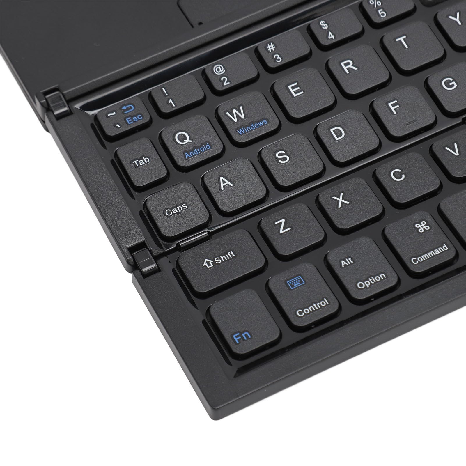 Tastiera Pieghevole Bluetooth da Viaggio, Portatile per Android, Vittorie, iOS Phone 13 12 11X8 7 6, Tab
