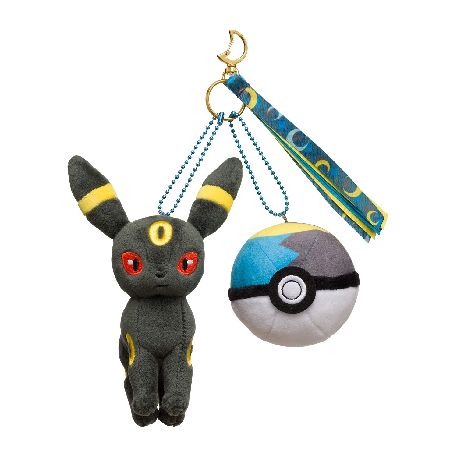 Amazon.co.jp: Pokemon Center Original Pair Mascot Ball Freak Black 