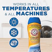 Vista 4 de ARM & HAMMER Clean Scentsations Potenciador de Aroma para Lavado, Potenciador de Aroma para Lavandería aroma Purifying Waters, 45 onzas
