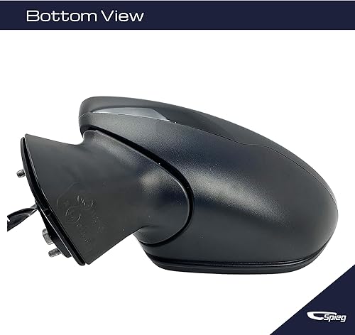Miniatura 4 de Spieg Espejo lateral del conductor de repuesto para Chevrolet Cruze 2017-2019 Power heated Blind Spot Monitoring PTM Negro 7PIN (LH)