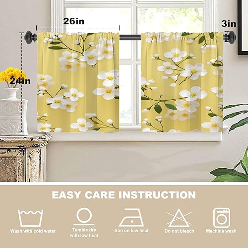 Miniatura 749 de Cenefas de cocina modernas con patrón de cobre marrón dorado para ventanas, cenefas opacas abstractas de marcas de arañazos y cortinas opacas