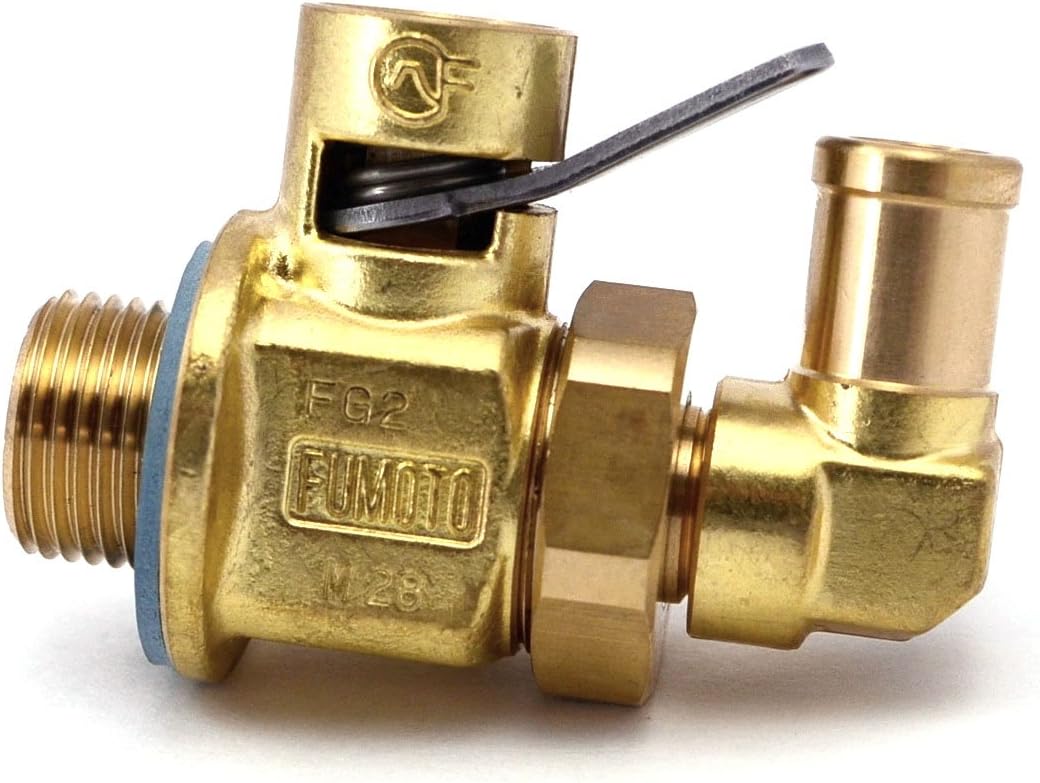 Fumoto F302L M18-1.5 Quick Oil Drain Valve with L Nipple