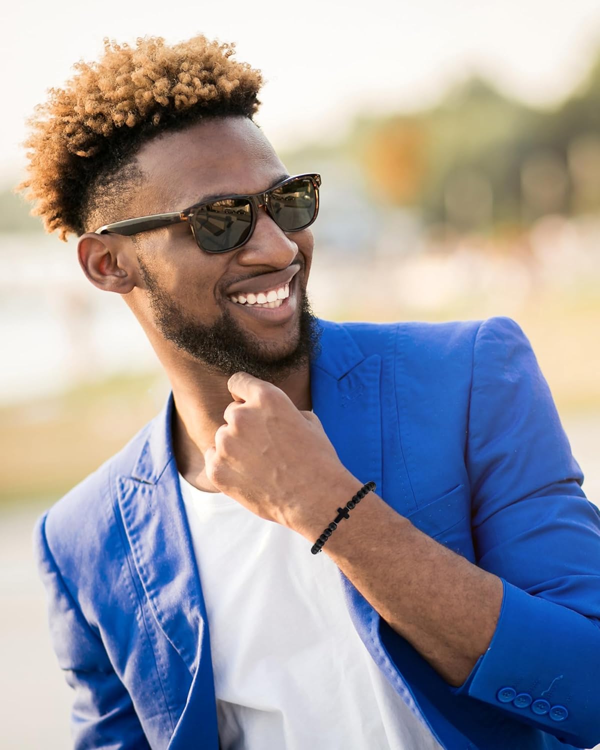 Tarsus Cross Bracelet for Men Teens, Cross Jewelry Christian Gifts for Easter, Christmas, Birthday, Valentines Day ... - Image 5