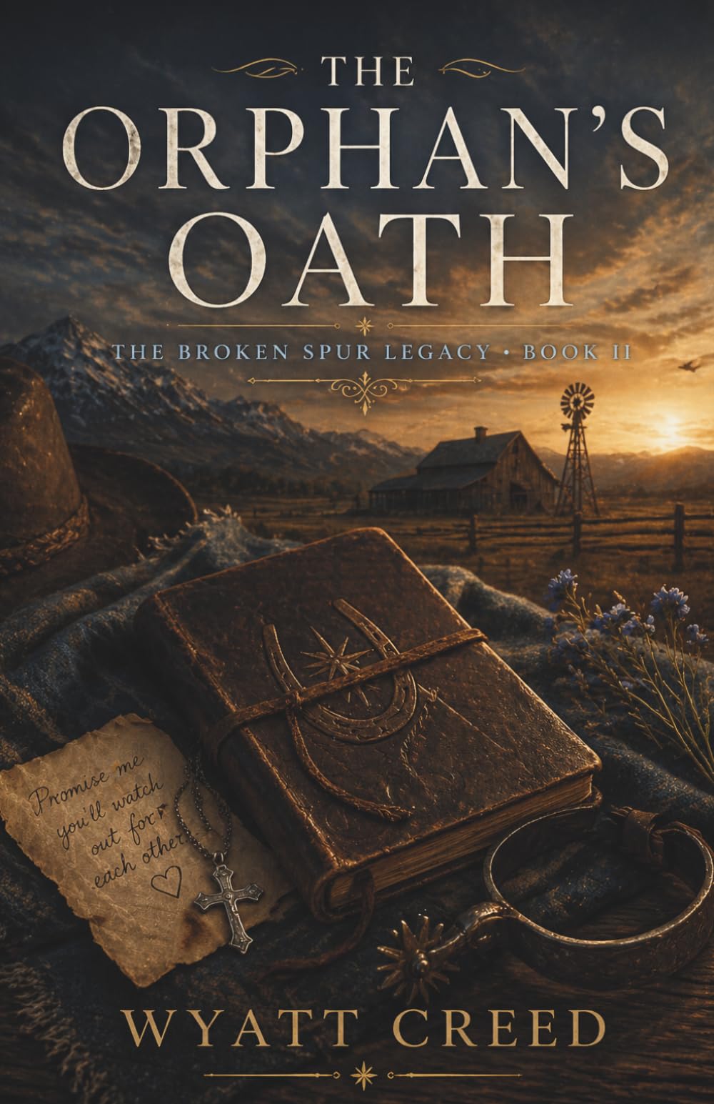 The Orphan's Oath - Clean Western Historical Fiction Romance (The Broken Spur Legacy)