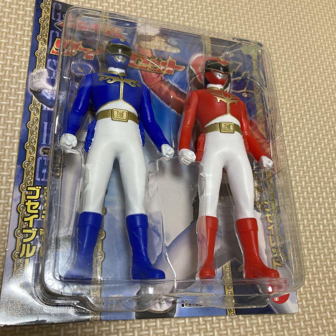 【新品・未使用】ゴセイジャー ソフビセット Amazon.co.jp: 天装戦隊 ゴセイジャー ツインセット ソフビ